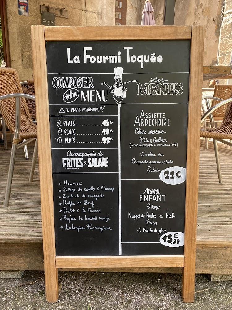 La Fourmi Toquée - Menu Image 2