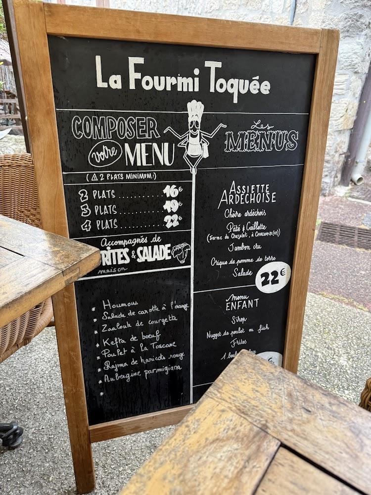 La Fourmi Toquée - Menu Image 3