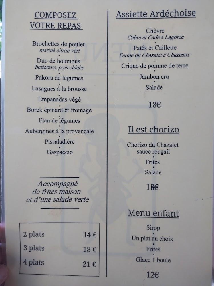 La Fourmi Toquée - Menu Image 4